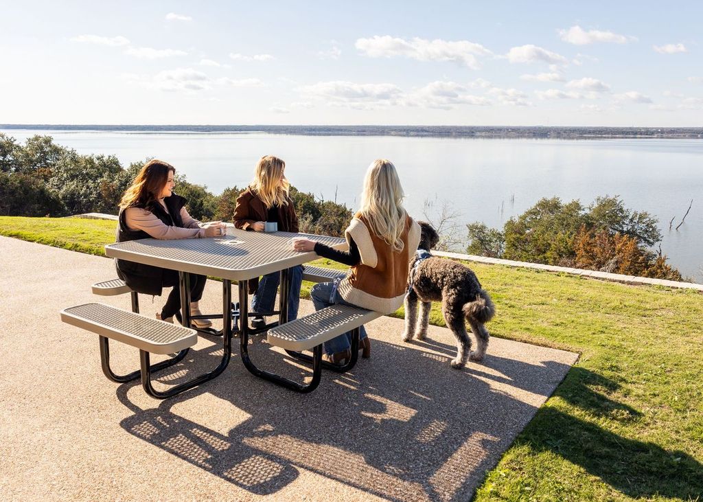 MyTCoat outdoor furniture in park setting